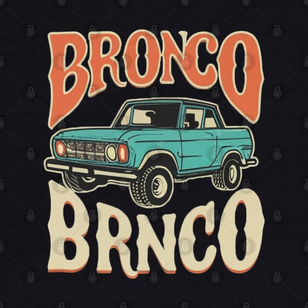 Retro 1987-1991 Ford Bronco w/Tires by Aldrvnd